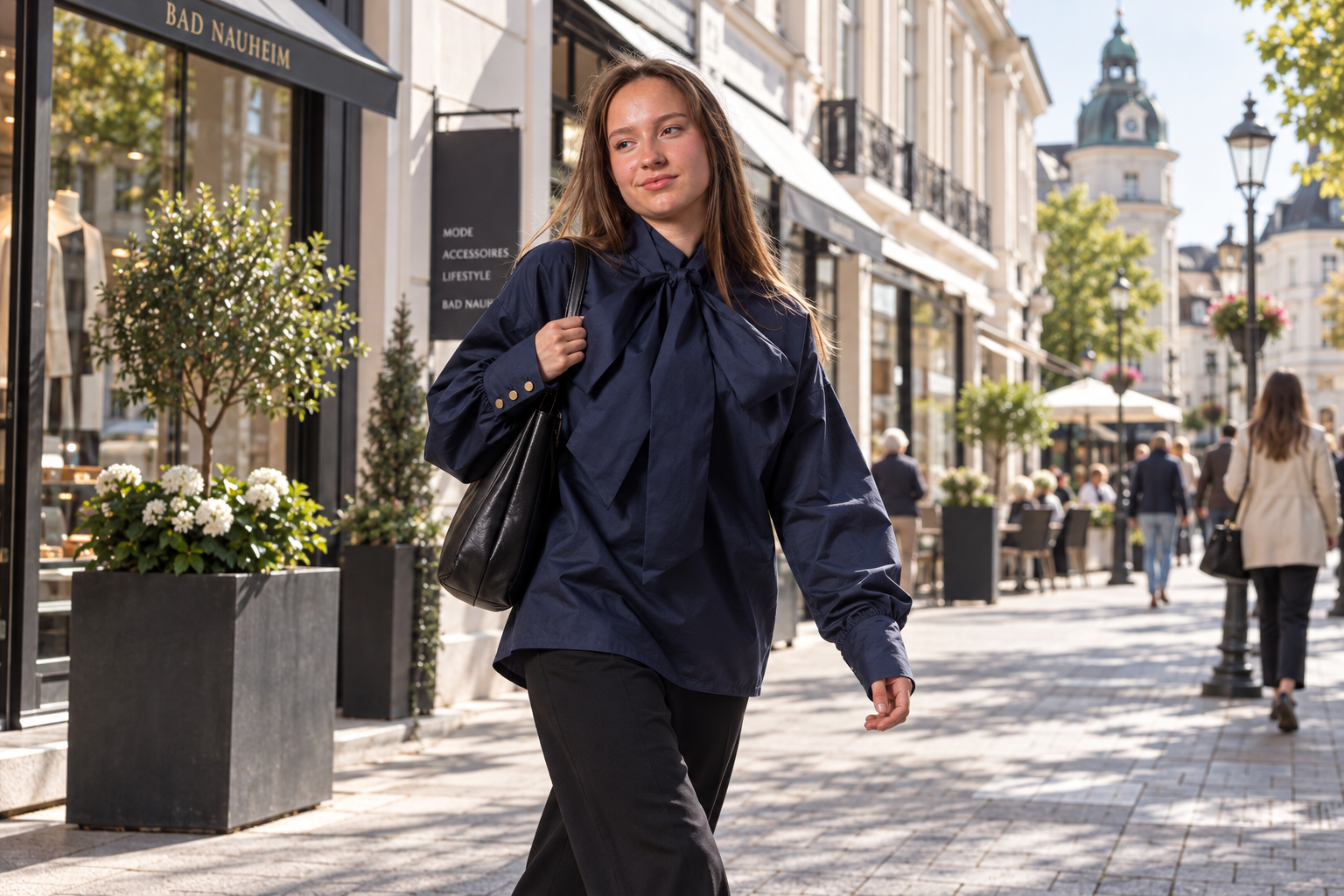 Bad Nauheim Streetstyle - Pullover Deroly mit Stehkragen
