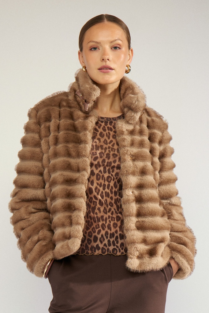 Fakefur Kurzjacke Nuvita
